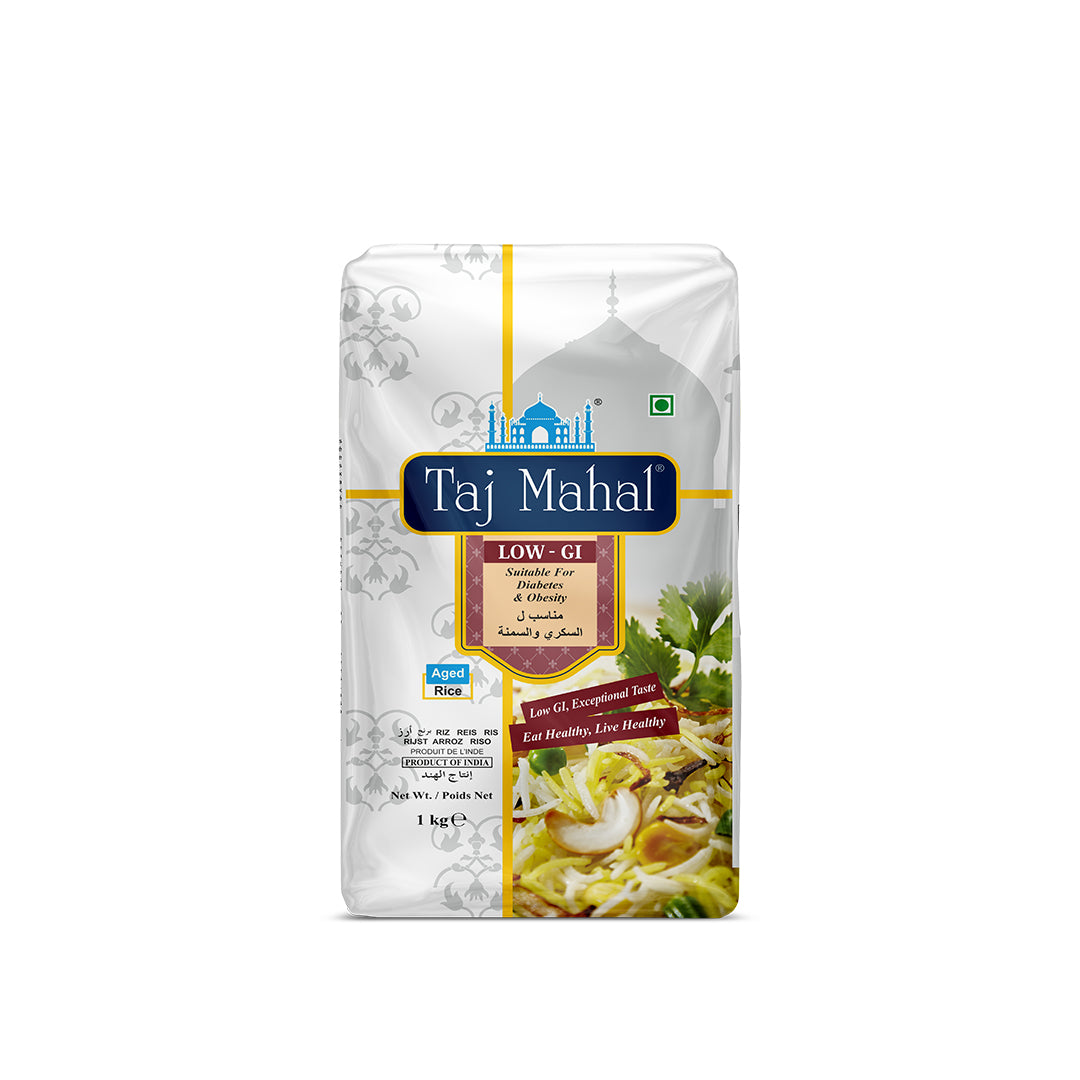 TAJ MAHAL LOWGI DIABETES BASMATI RICE 800 g