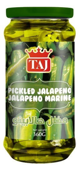 TAJ PICKLED JALAPENO 360G