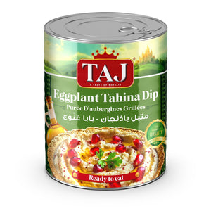 TAJ GARDEN EGGPLANT TAHINA DIP 375 g