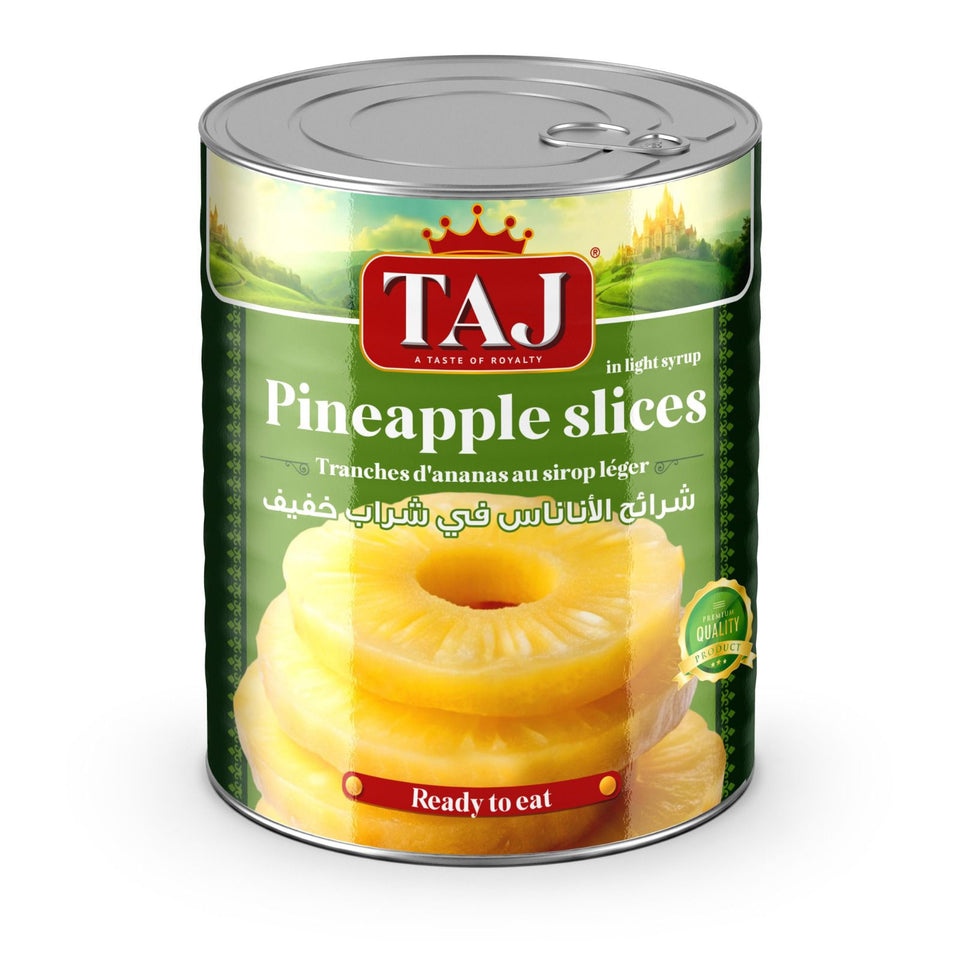 TAJ PINEAPPLE SLICED 565gr*24