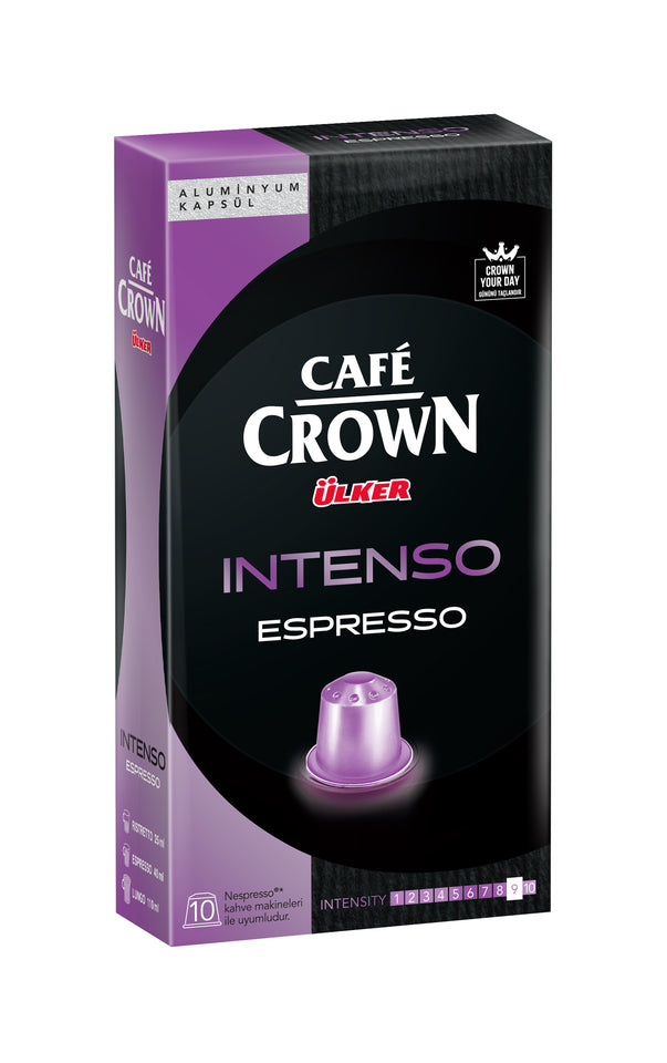 CAFE CROWN INTENSO CAPSULE COFFEE