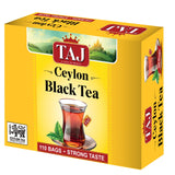 TAJ Ceylon black tea bags 2g*110bags*36pkts