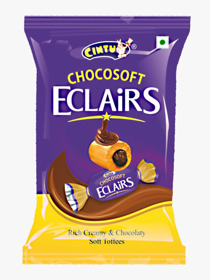 Cintu choco soft eclairs  (POLYBAG) 3.8GR*20PCS