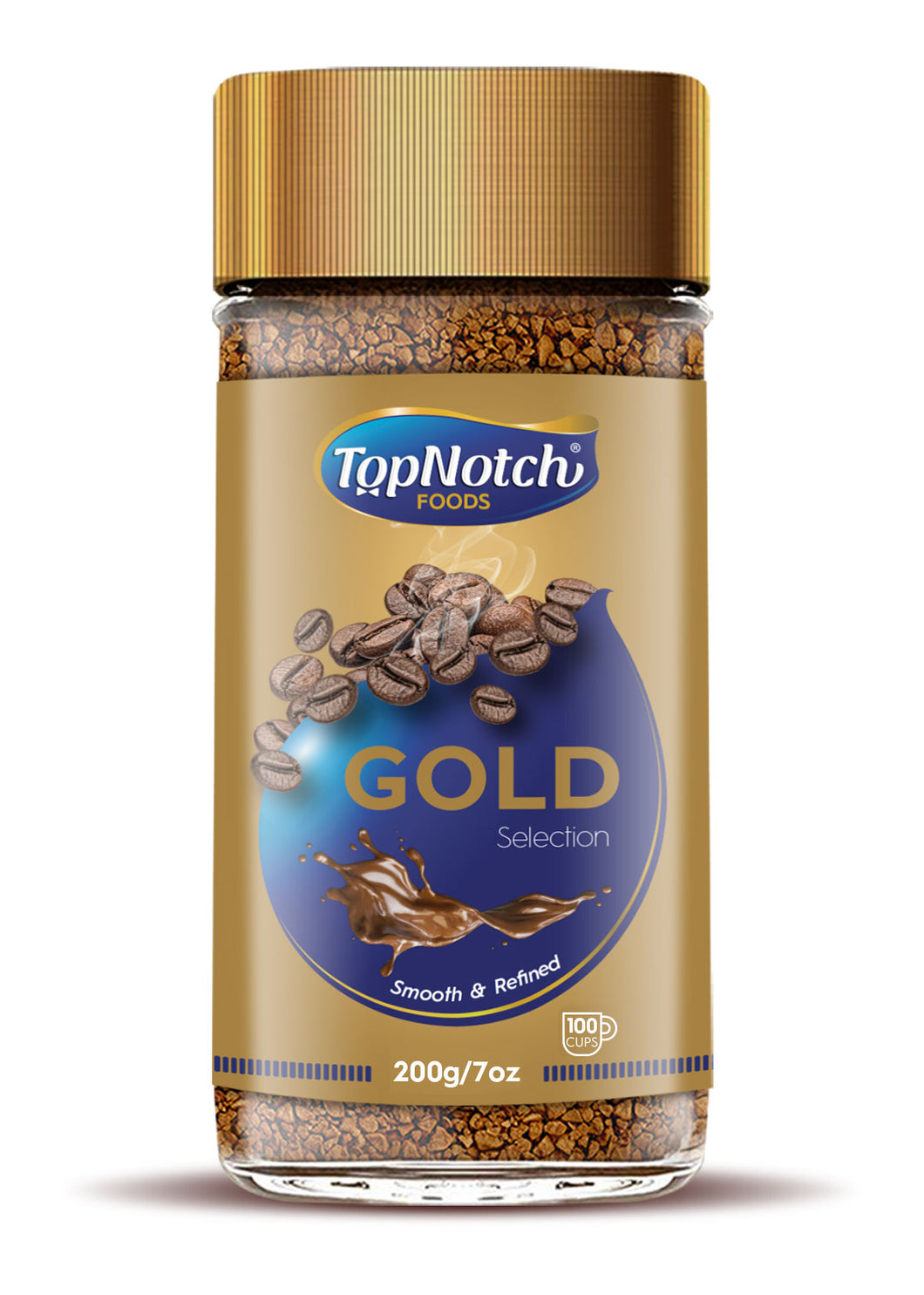 TOPNOTCH INSTANT COFFEE GOLD 200G