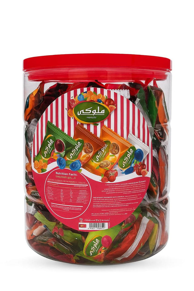 MELOUKY CANDIES JAR 280 PCS*6 JARS*980 GR