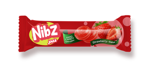 NIBZ STRAWBERRY FLAVOR CANDY 12*12*17.5 GR