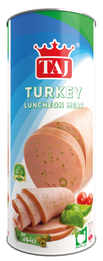 TURKEY LUNCHEON WITH OLIVE 650GR