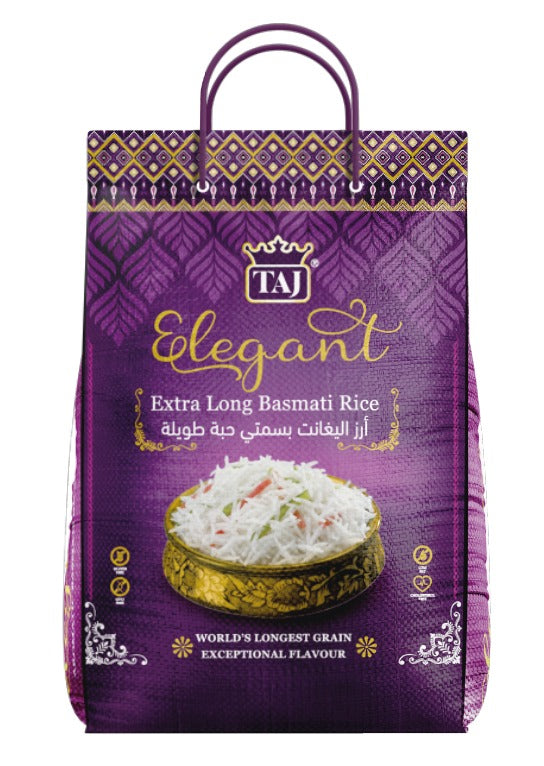 TAJ ELEGANT BASMATI RICE 25KG