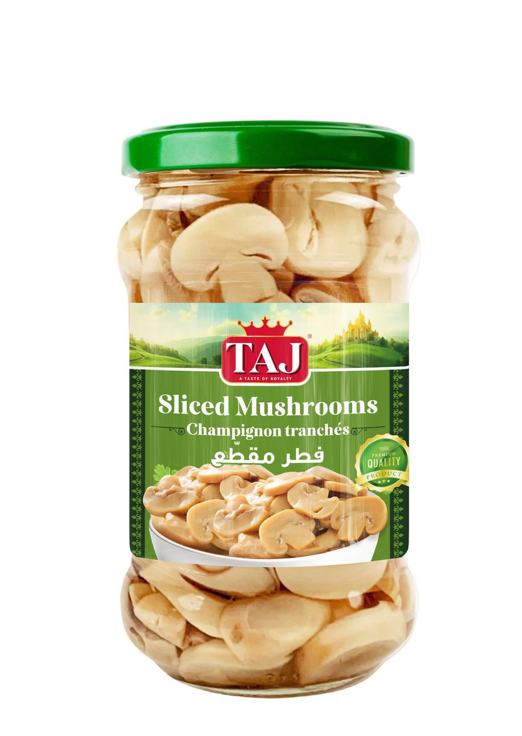 Taj Glass sliced mushrooms 280g*12
