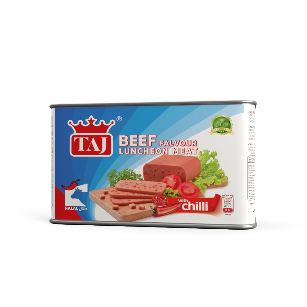 BEEF LUNCHEON WITH CHILLI 190 gr
